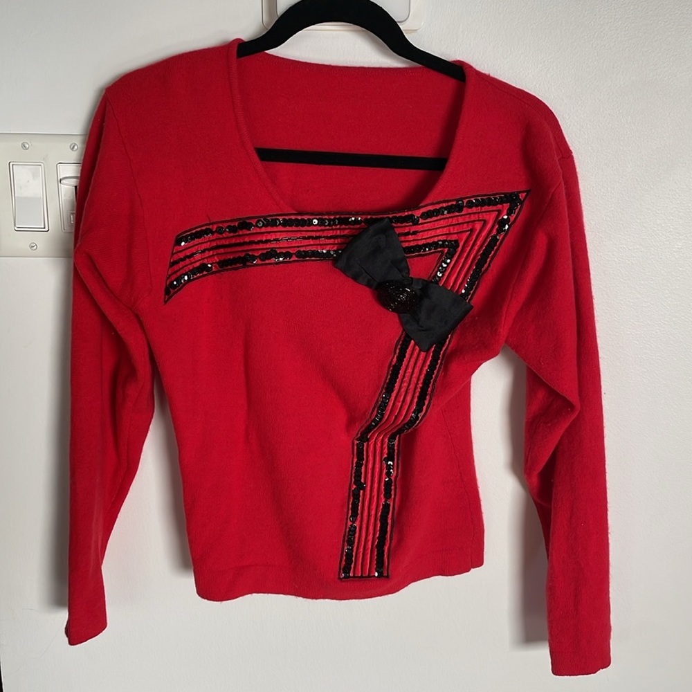 Vintage angora jumper